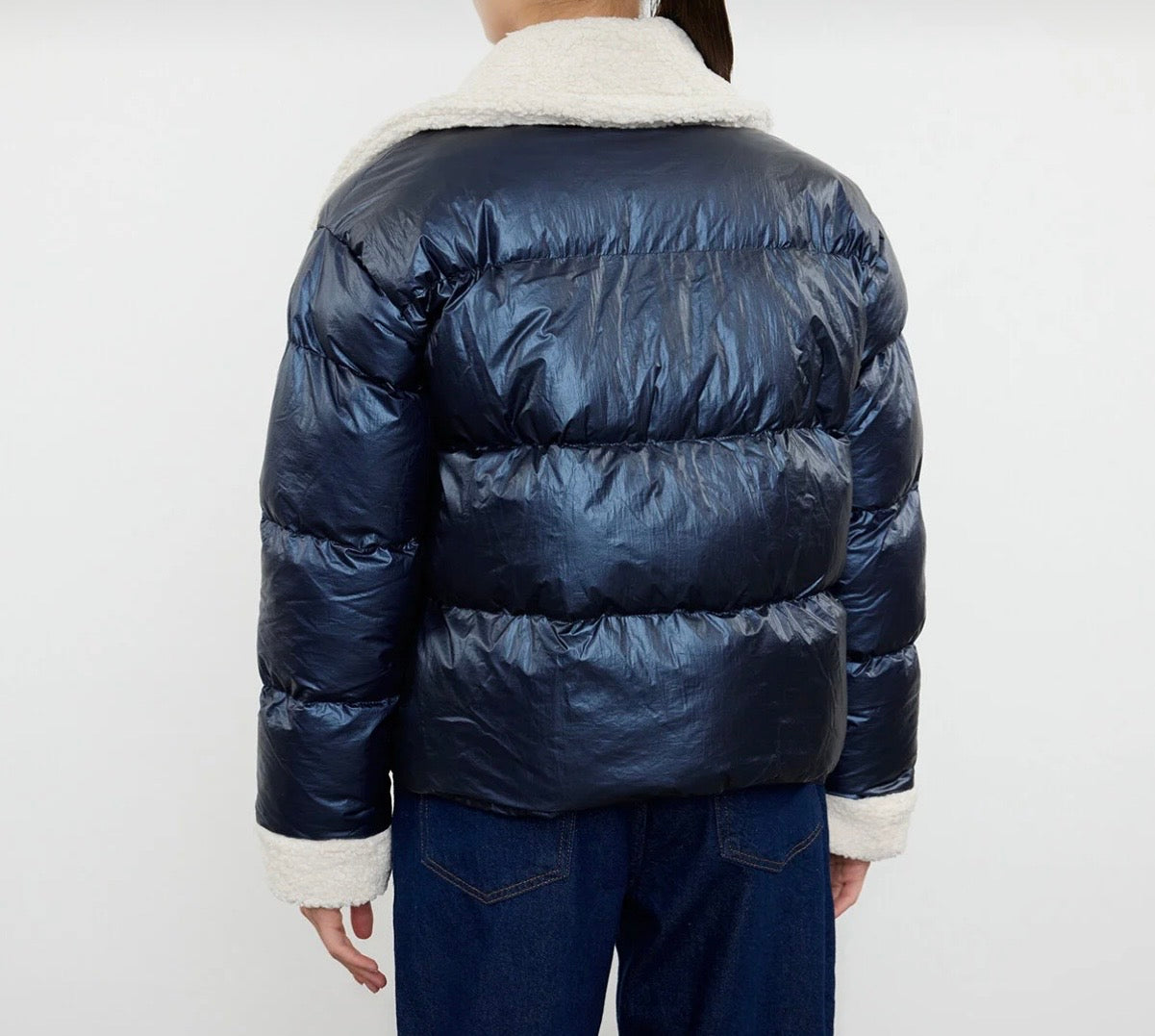 Navy Blue Puffer
