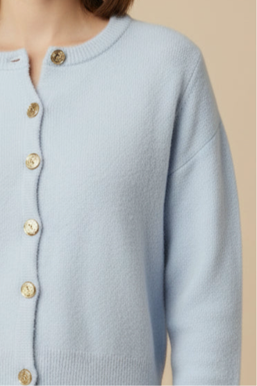 Soft Blue Cardigan