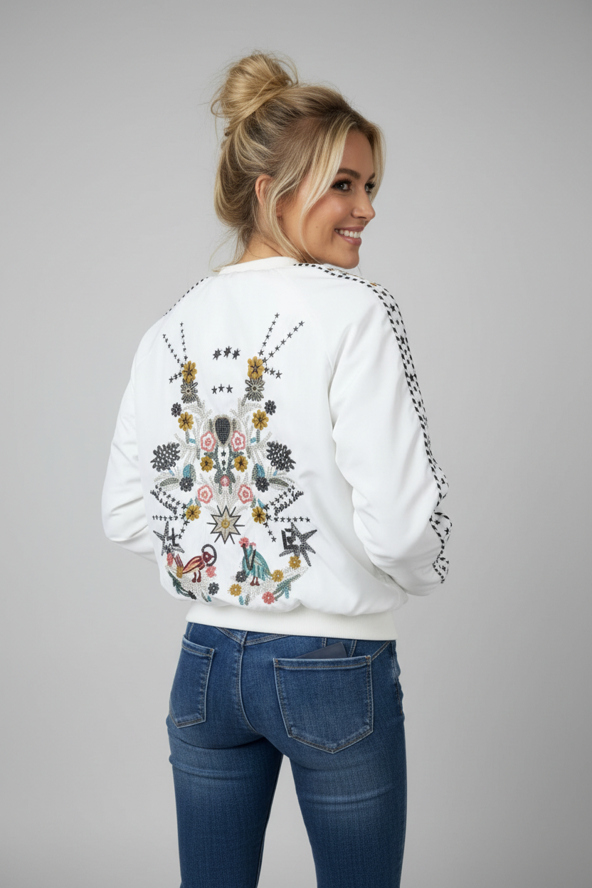 Back view - Messy Bun Model