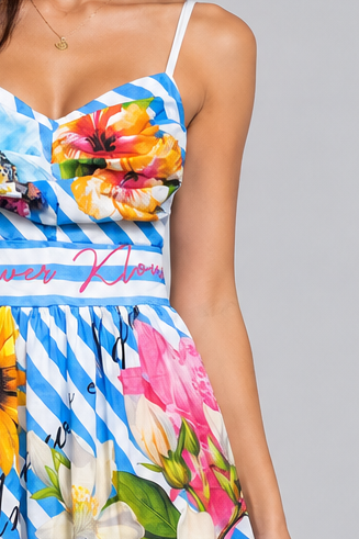 Santorini Island Dress