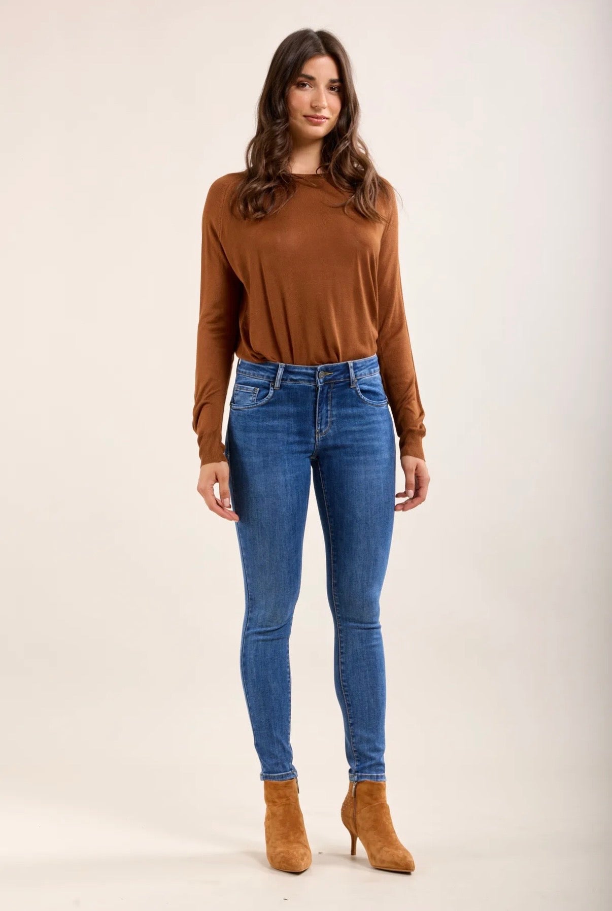 French Shapewear Jeans Light Blue