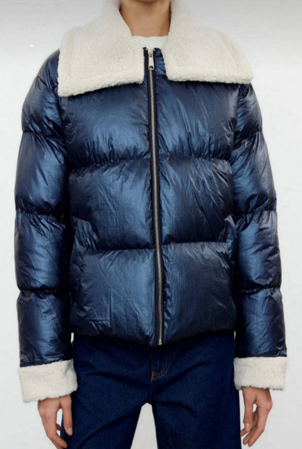 Navy Blue Puffer