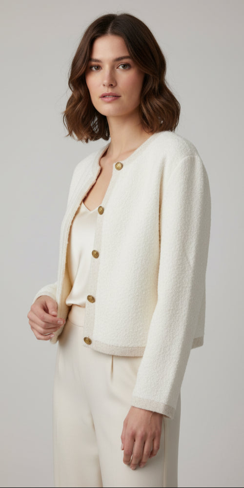 Beige Cardigan