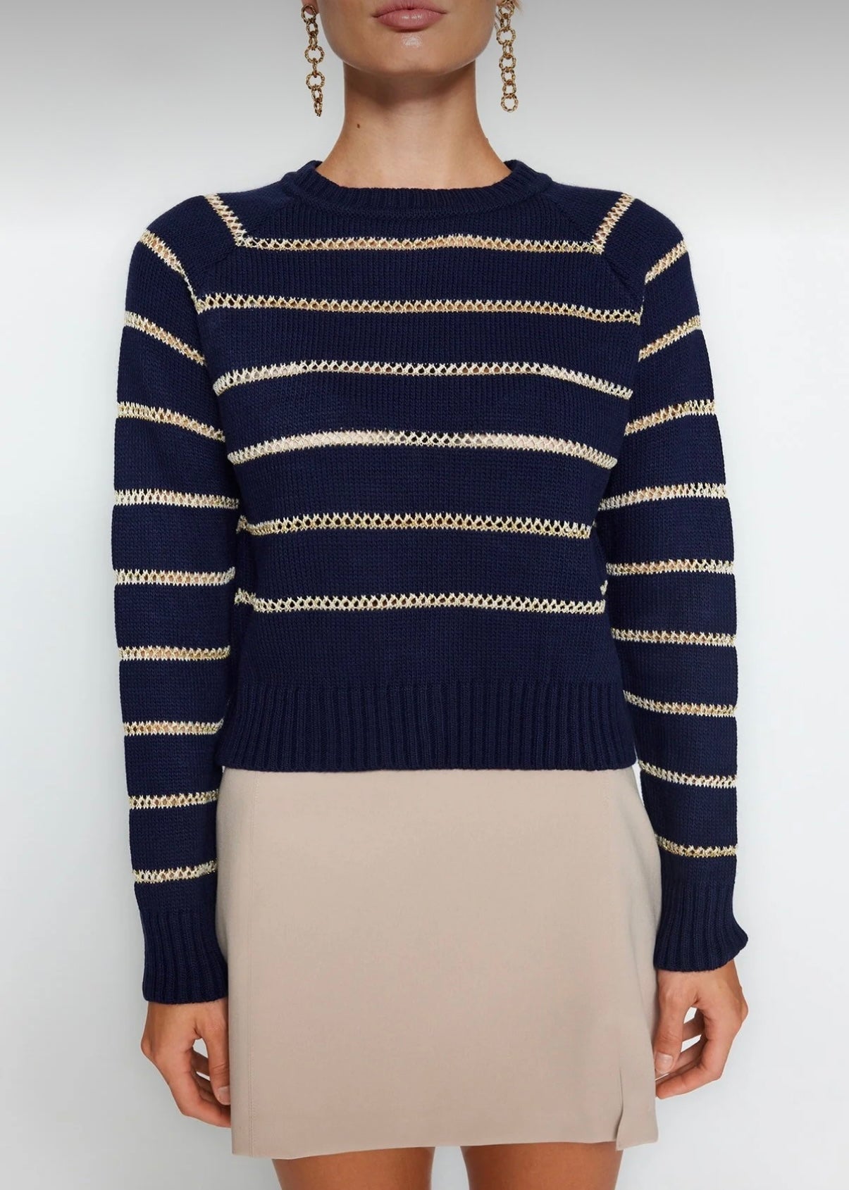 Navy Luxe Knit