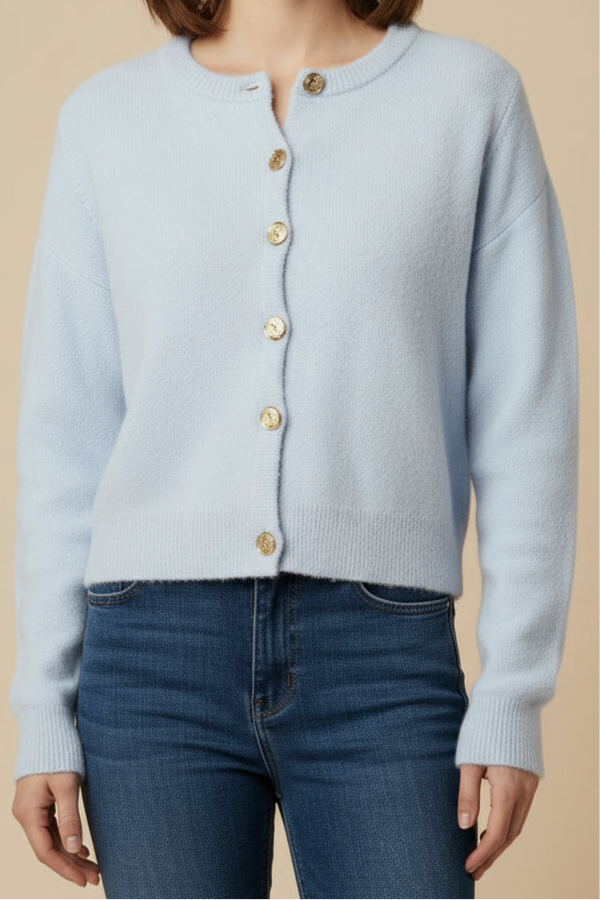 Soft Blue Cardigan