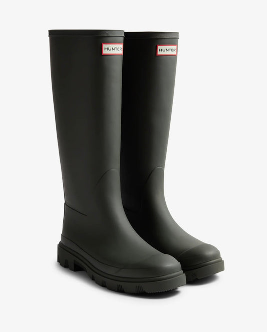 Hunter Downpour Tall - Dark Olive