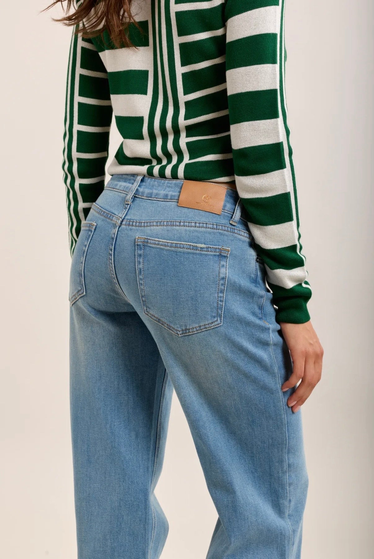 French Wide Leg Jeans