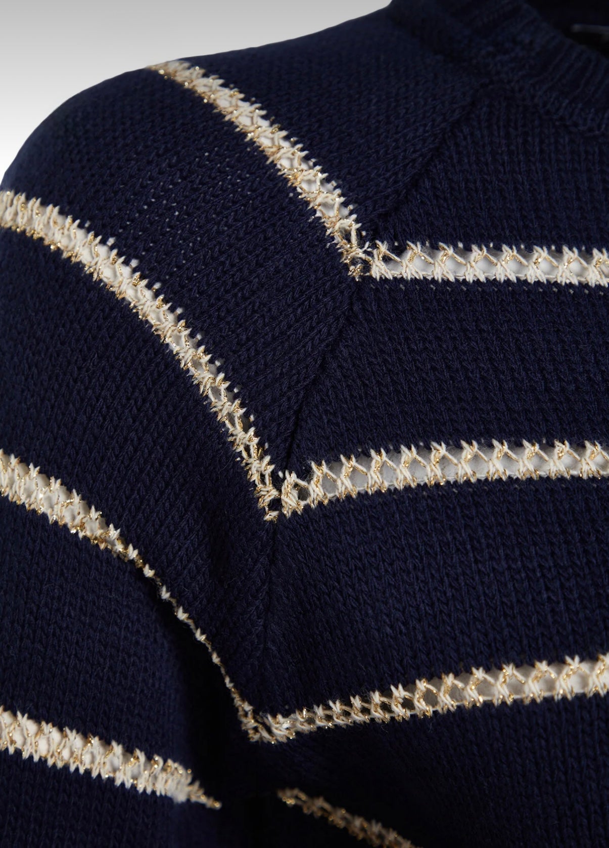 Navy Luxe Knit