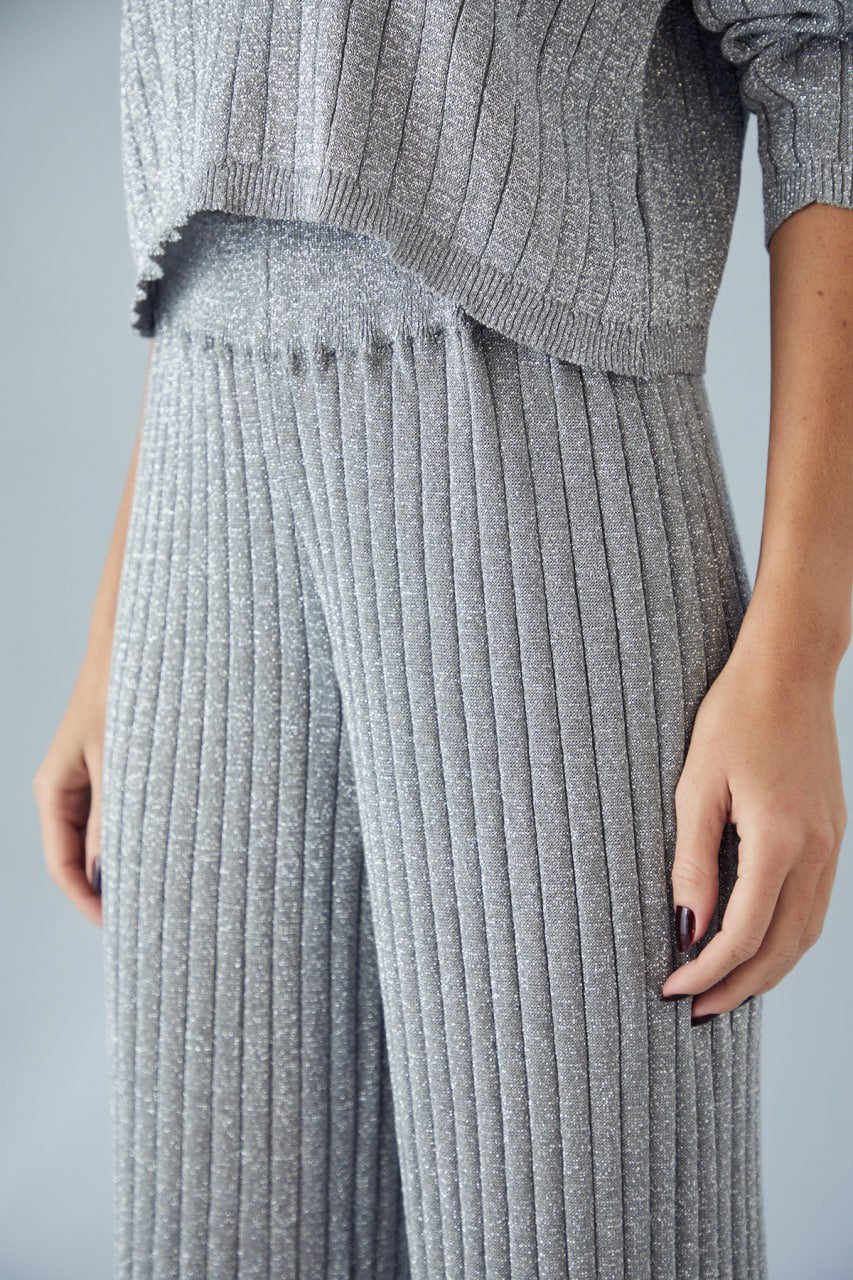 Metallic Knit Co-ord Set