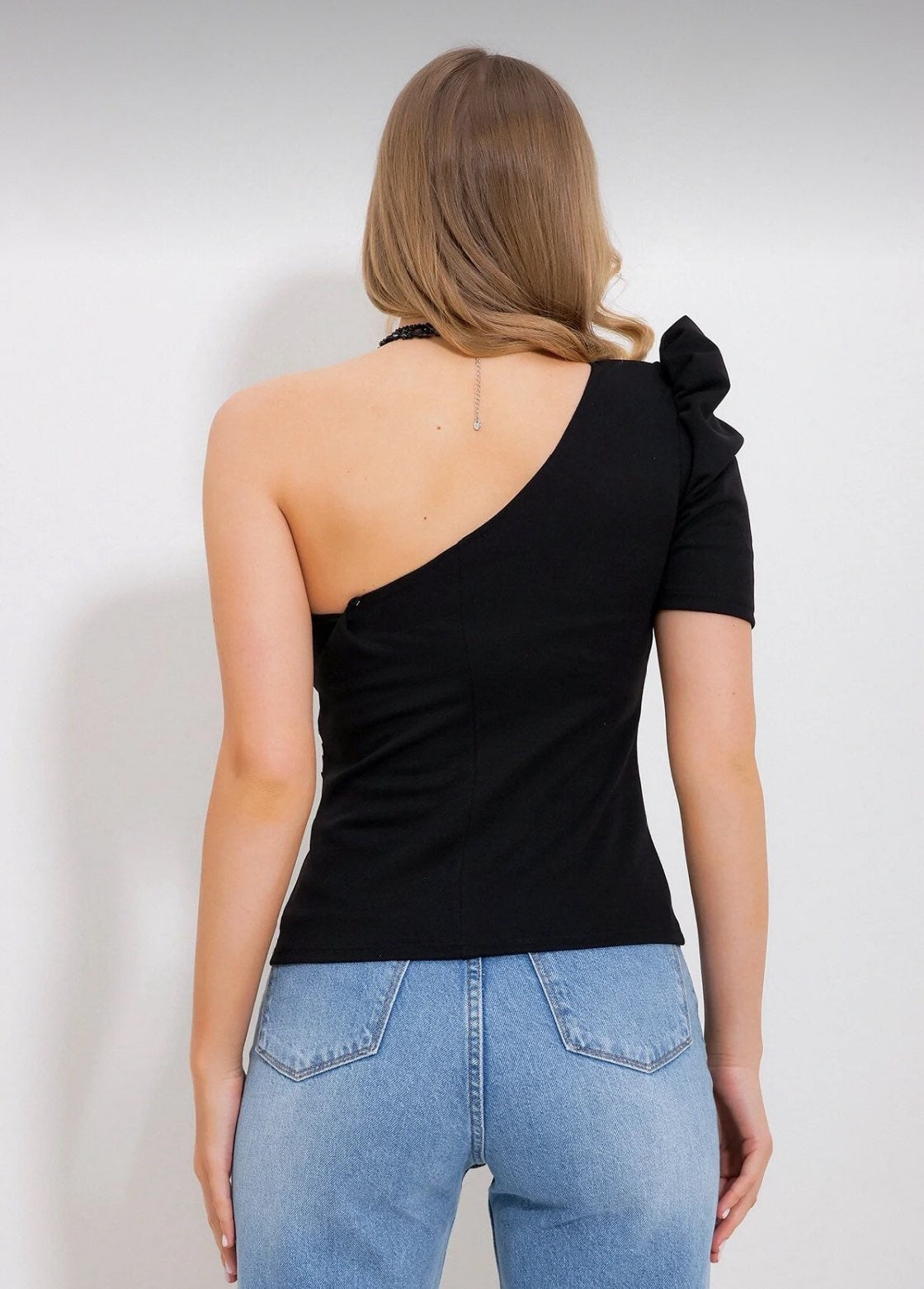 One-Shoulder Blouse