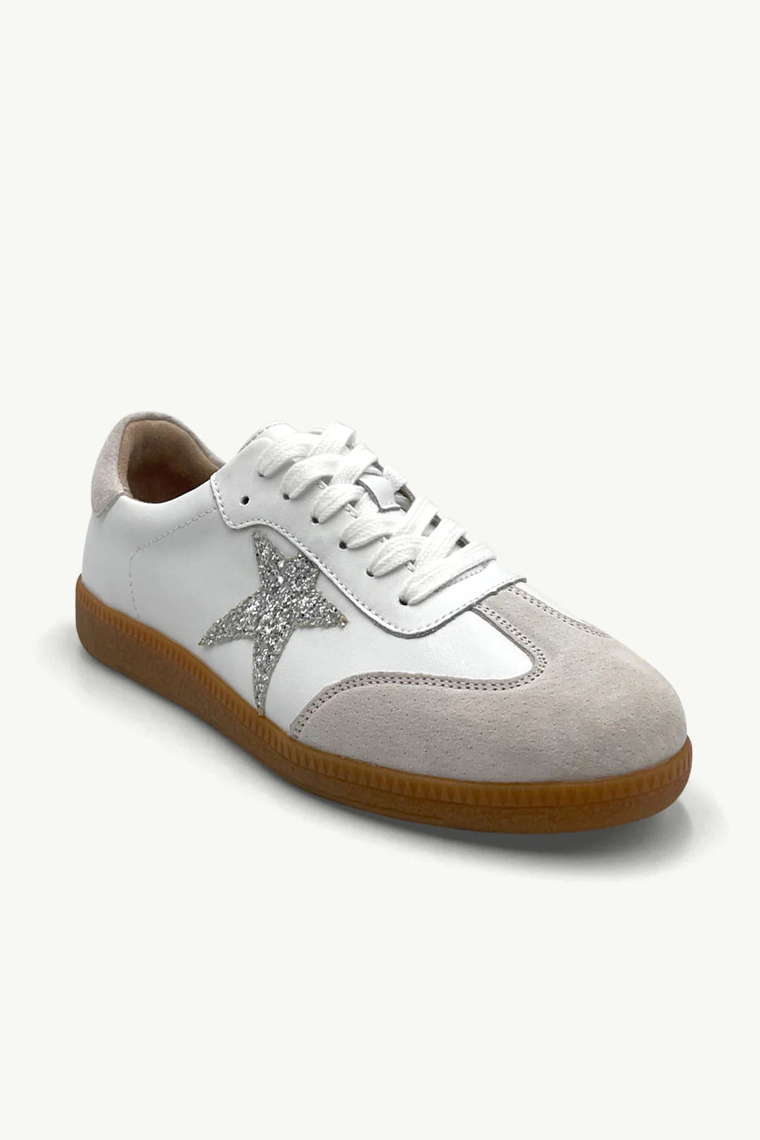 Julz Shiloh White Grey Silver Glitter