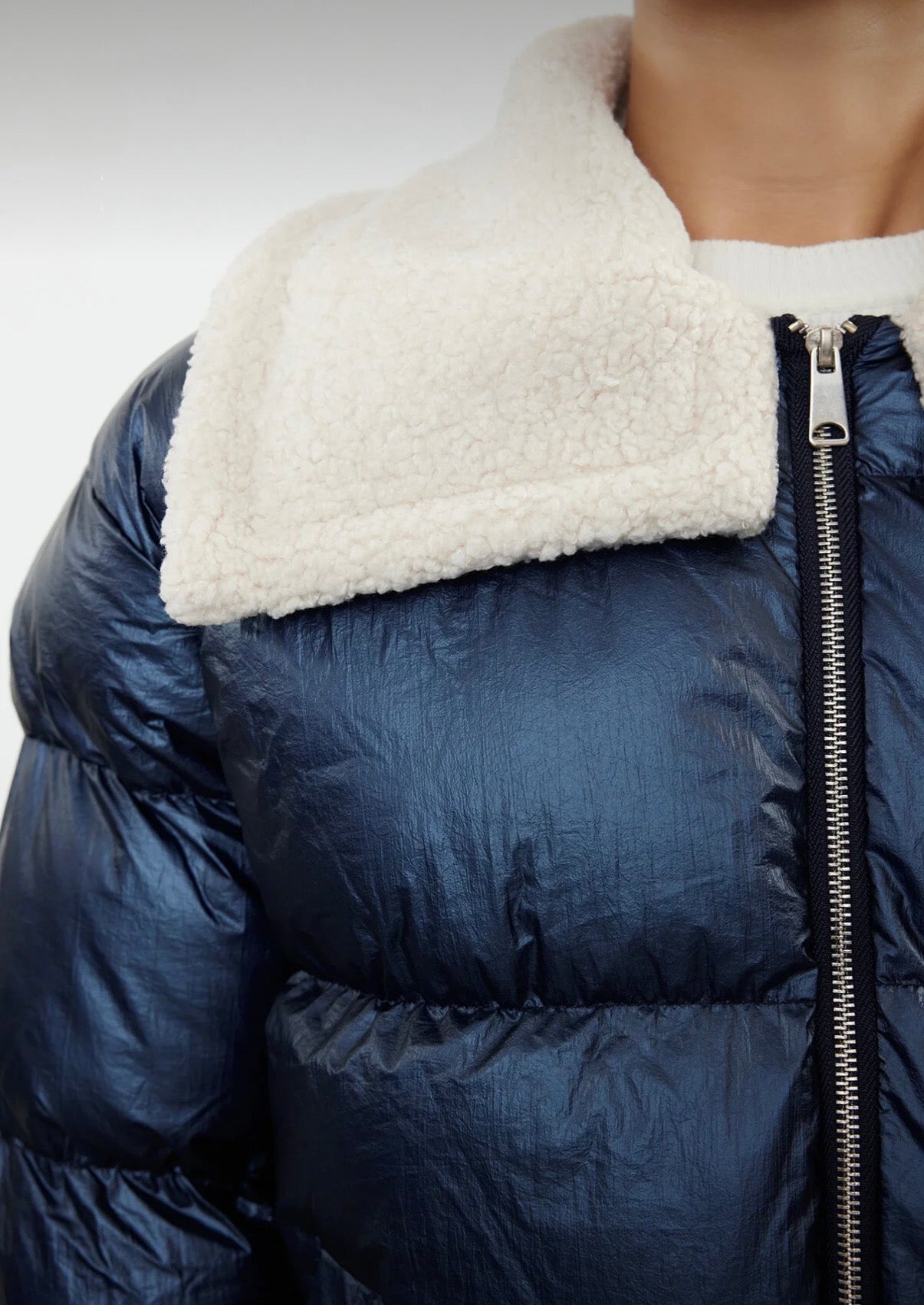 Navy Blue Puffer