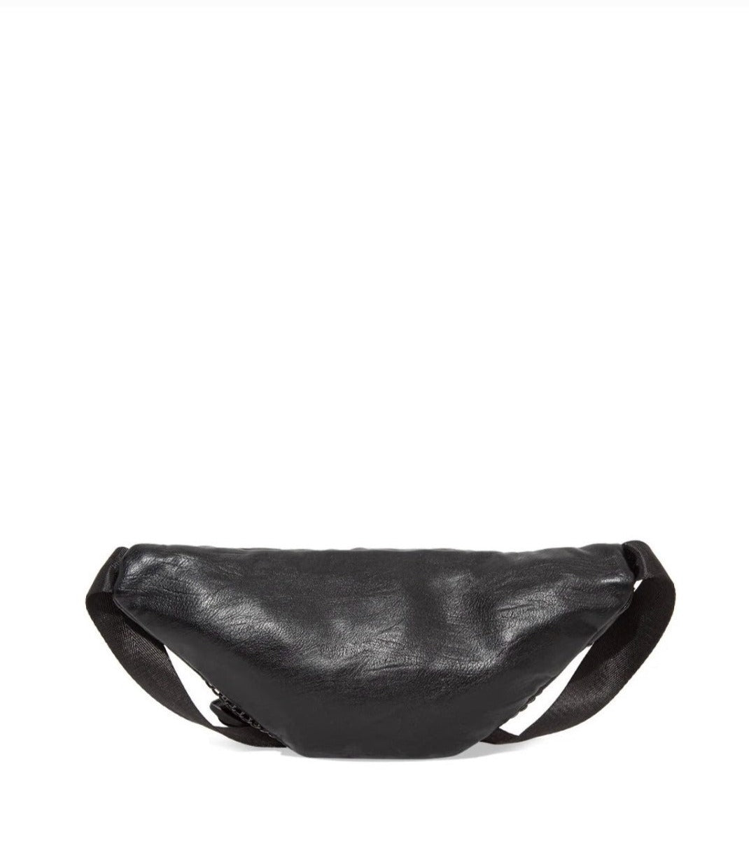 Black Chain Detail Fanny Pack