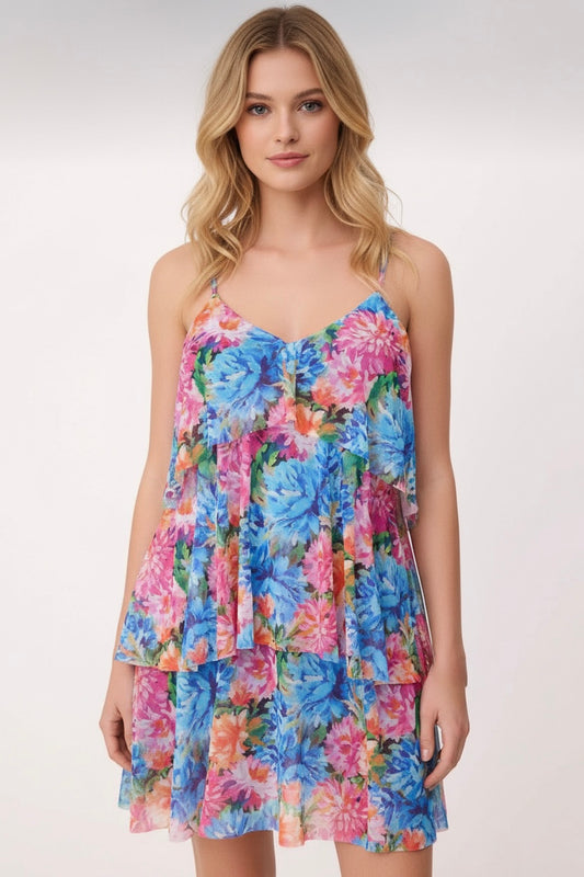 Colourburst Tulle Dress