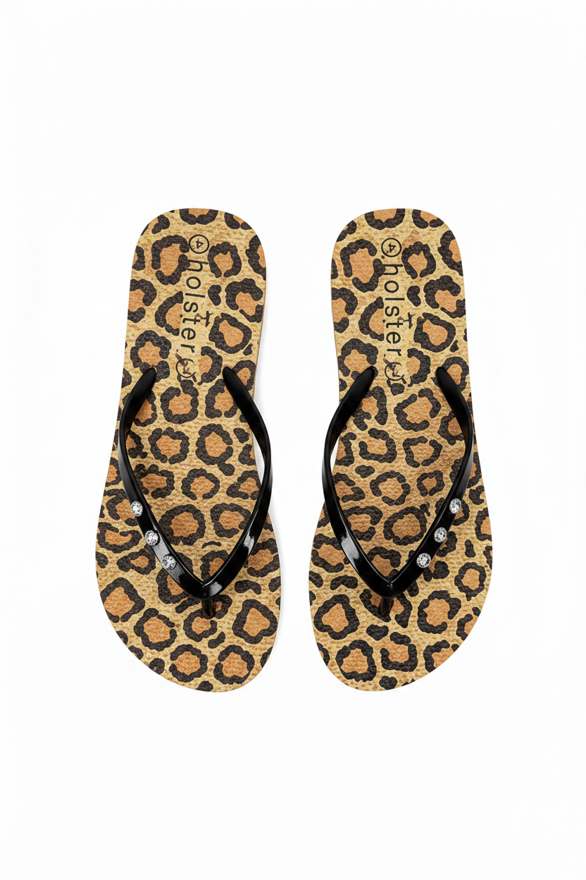 Holster Holiday Leopard - Fewer Diamante