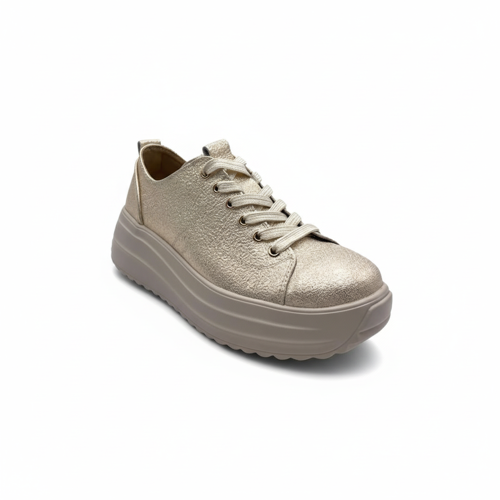 Julz Raya Antique Gold Sneaker – Instagram Ad