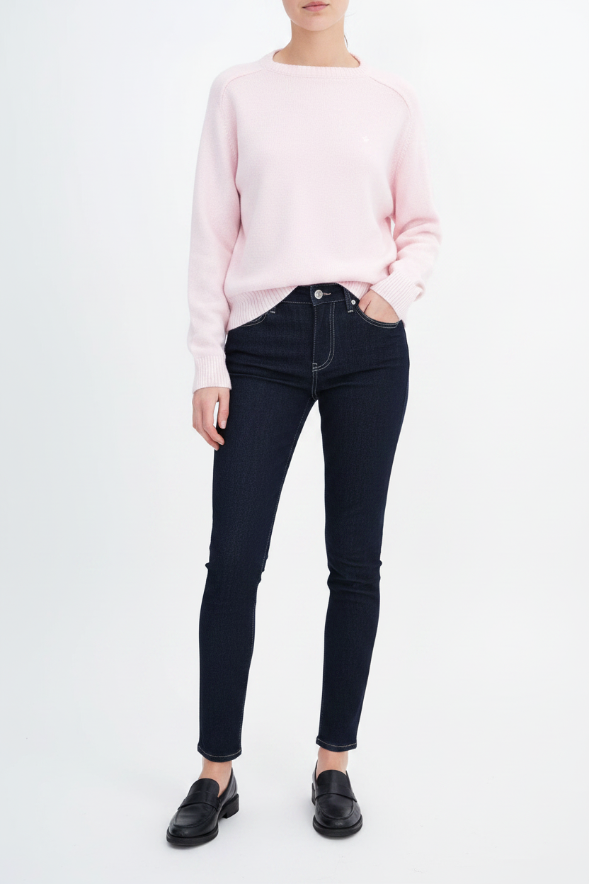 Pink Knit - Front View