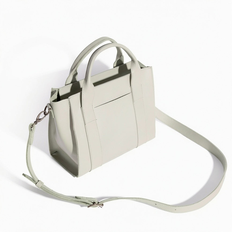 Antelo Noa East-West Crossbody Bone White