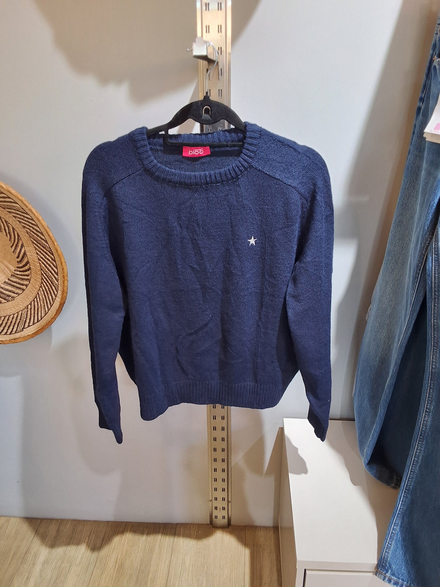 Navy Knit Sweater