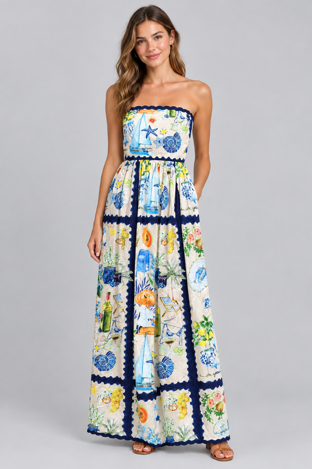 Cove Linen Dress