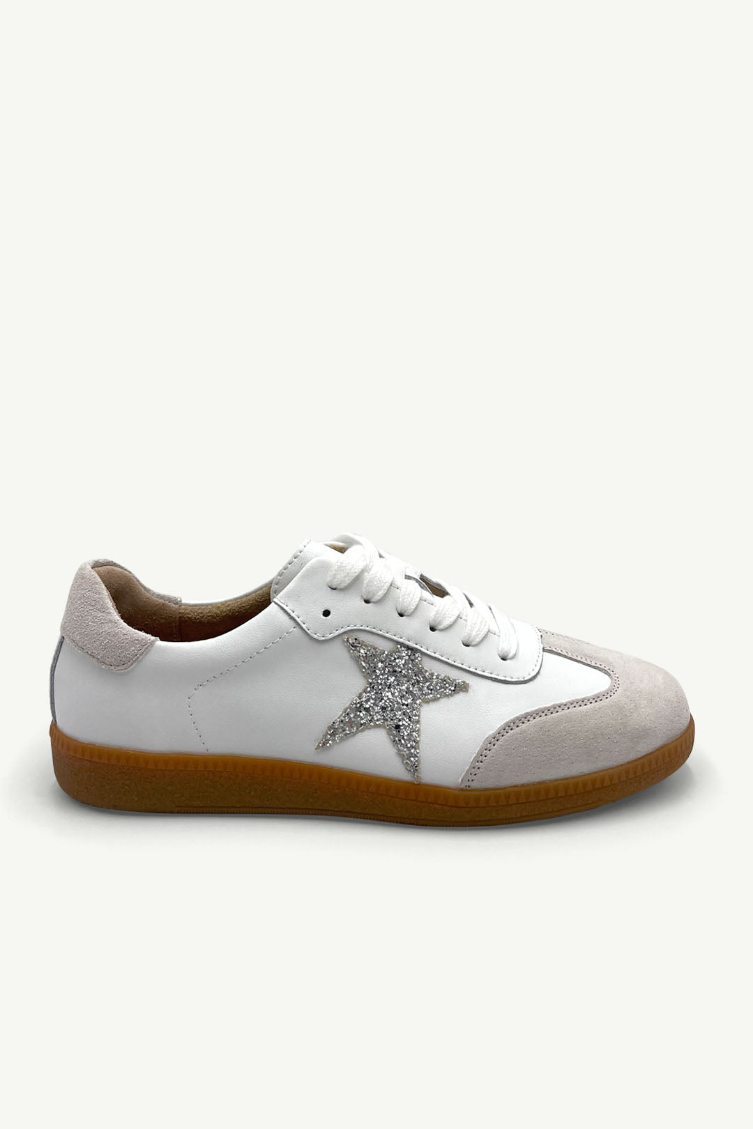 Julz Shiloh White Grey Silver Glitter