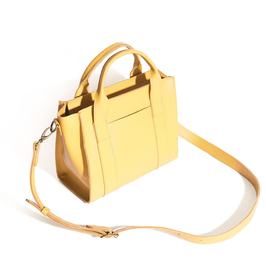 Antelo Noa East-West Medium Crossbody Sunwashed Yellow