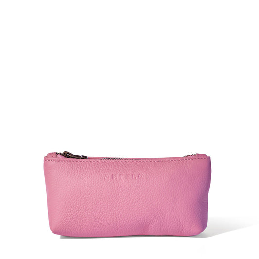 Antelo Sofia Pebble Zip Pouch Sunset Pink