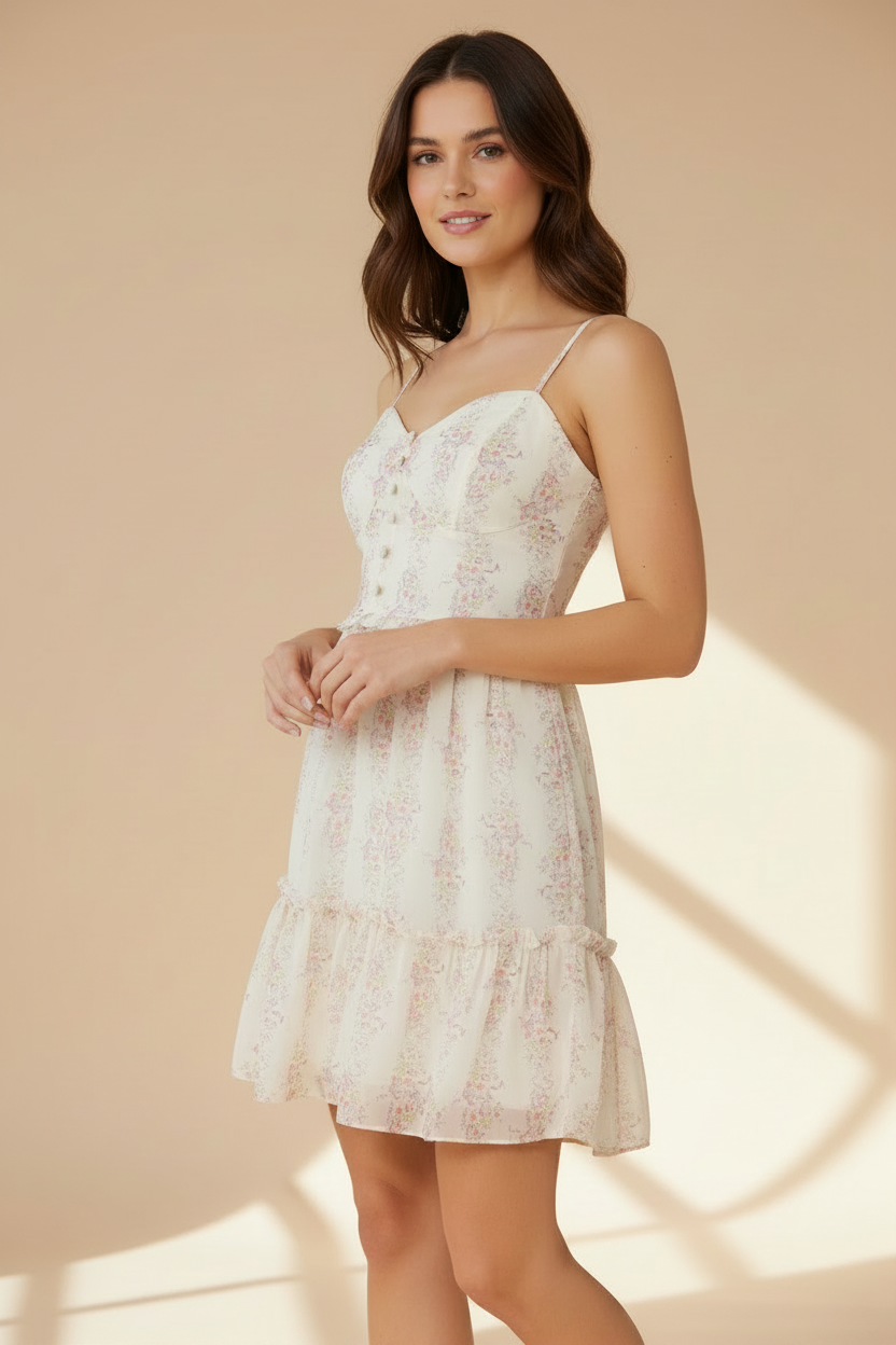 Spring Garden Dress - Natural 2 variation