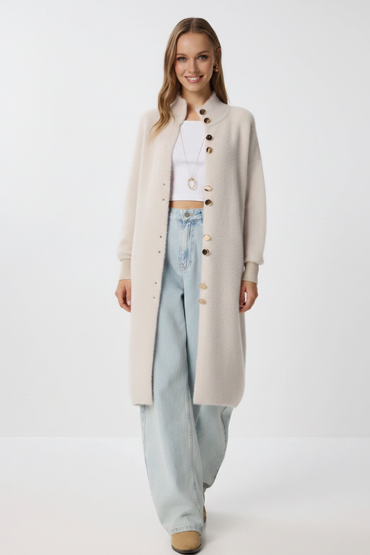 Vanilla Latte Coat - Front
